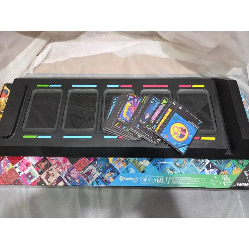Hasbro C3410 DropMix Music Mixing Gaming System 74 Cards Powers‎ On
